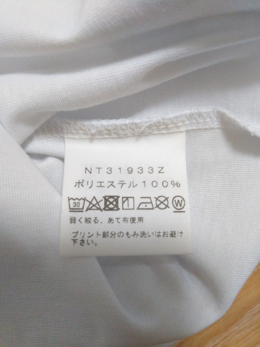 ノースフェイスTシャツ、スクエアBoxロゴ半袖Tシャツ【メンズMサイズ】