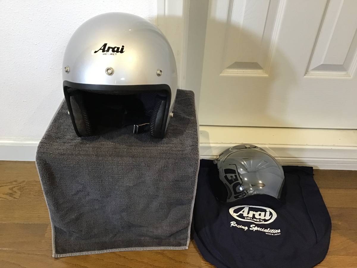 美品 Arai アライ Classic SW ヴィンテージジェットヘルメット