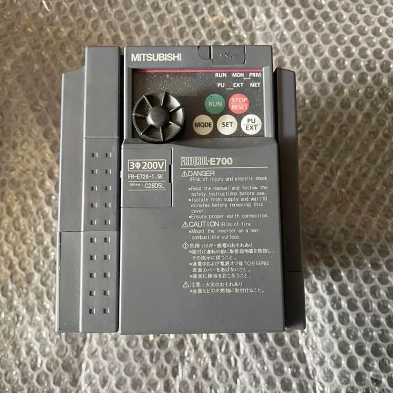 MITSUBISHI 三菱 インバーター FR-E720-1.5K 品 汎用インバーター 品
