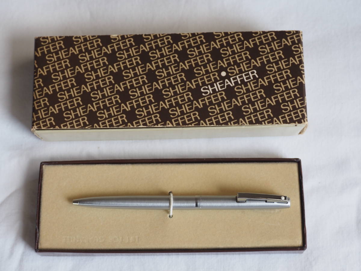 昭和ビンテージ 1970年代 SHEAFFER ボールペン 美品 元箱、取説有りの画像1