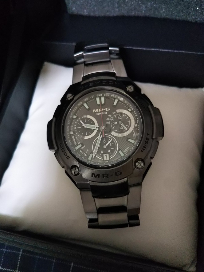 CASIO G-SHOCK MR-G 電波時計 MULTI BAND5(MRG-8000B-1AJF) 商品细节