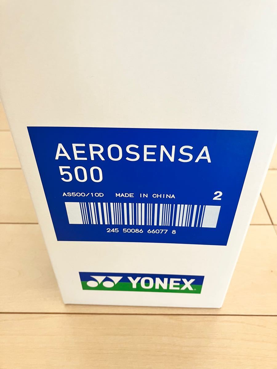 エアロセンサ500 (管pd) YONEX ヨネックス 10ダース 2番 匿名配送