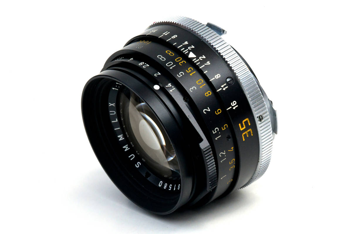 LEITZ SUMMILUX-M F1.4 35mm Leica zmi look s extra . hood . filter attaching 