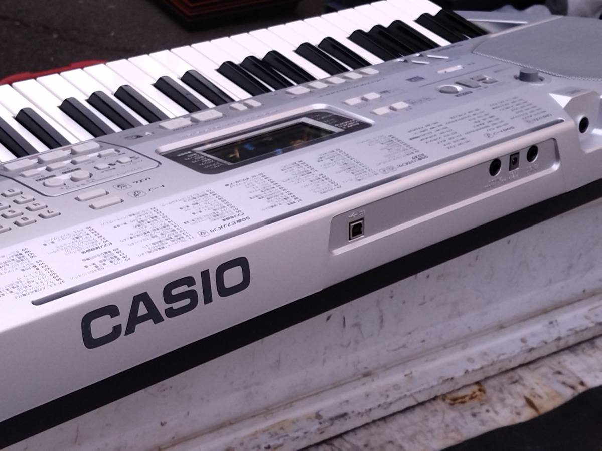 CASIO キーボード　 タッチトーン　CTK-800 61鍵盤_画像6