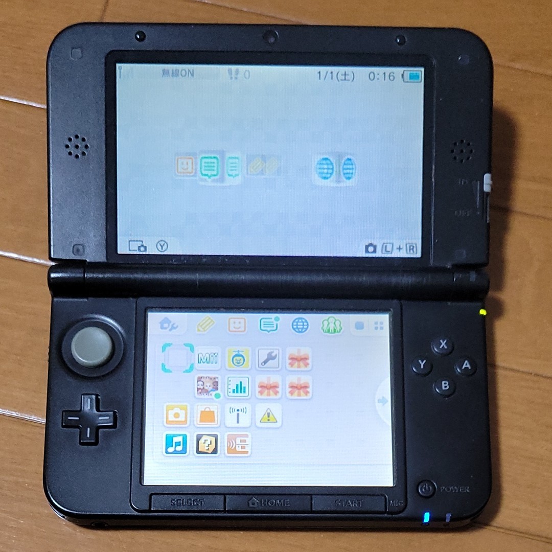 液晶美品 完動品 3DS LL 本体 ポケモンYパック 付属品完備 ソフト付き