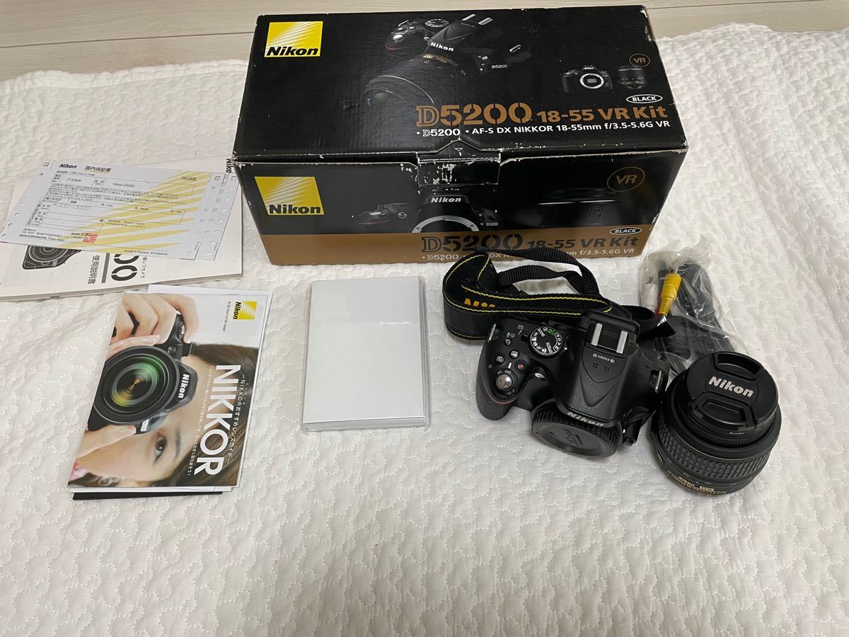 Nikon D5200 18-55VR Kit ニコン一眼レフ - 通販 - hanackenovinky.cz