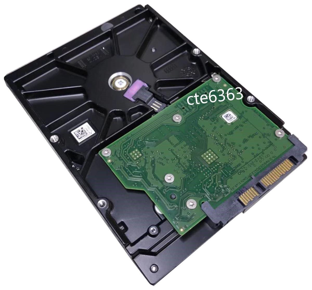 【中古パーツ】ディスクトップ用 3.5インチ 内蔵HDD 500GB SATA 1台 ハードディスク■中古 3.5 WD5003ABYX 正常品_画像2