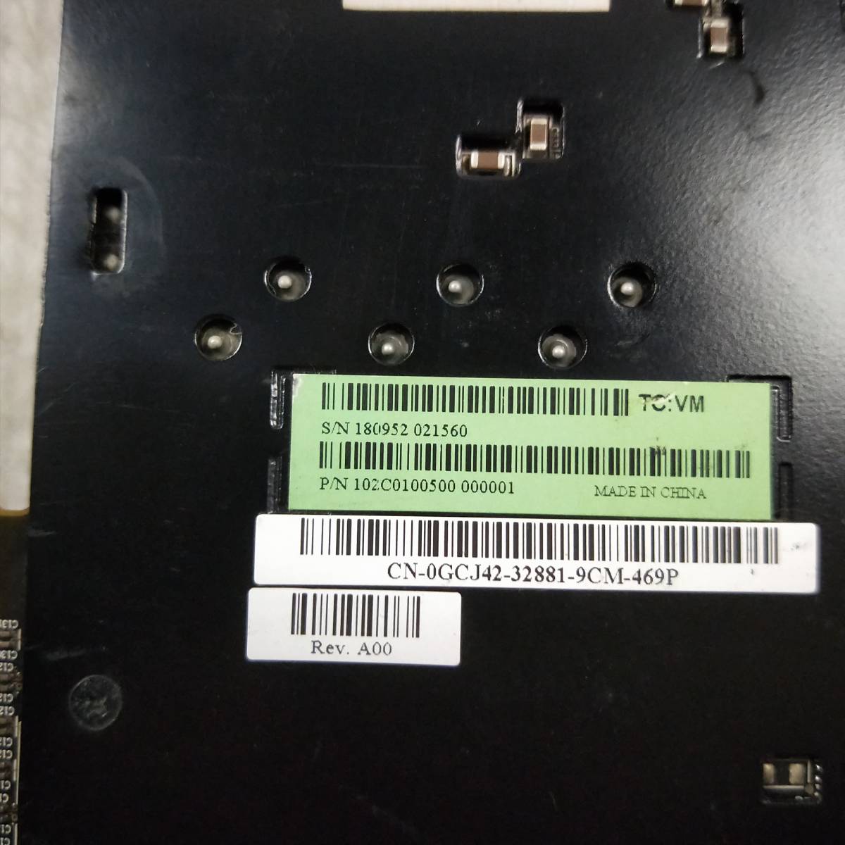 【中古パーツ】 Radeon HD5770 DP/HDMI/DVI グラフィックボード/ビデオカード PCI-E ■XK1020-3_画像4