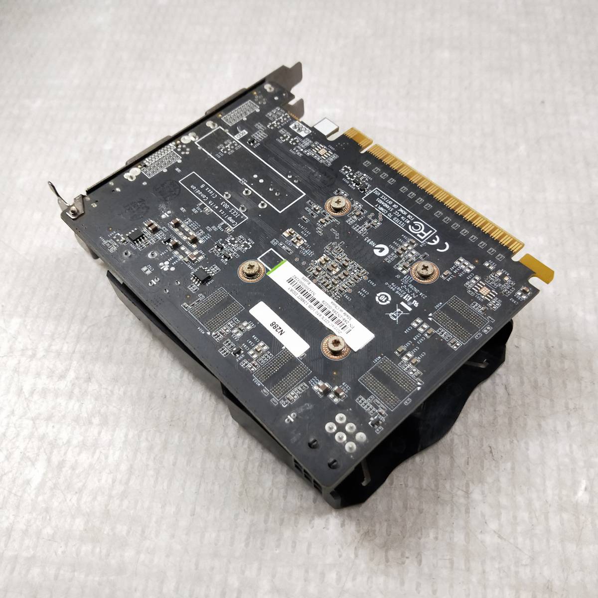 【中古パーツ】ZOTAC GTX650 1GB 128BIT DDR5 MiniHDMI/DVI グラフィックポード /ビデオカード PCI-E ■ZOTAC GTX650 _画像2