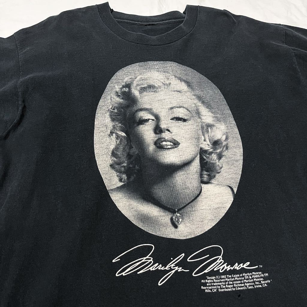 L XL 90s ビンテージ マリリンモンロー Marilyn MonroeプリントTシャツ