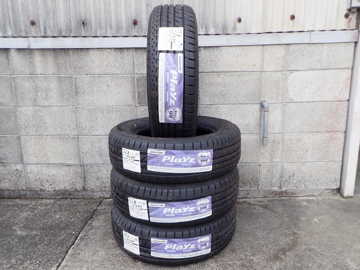 △HI9858【送料無料215/65R16】4本 ブリヂストン PLAYZ PX-RV 2015年×3