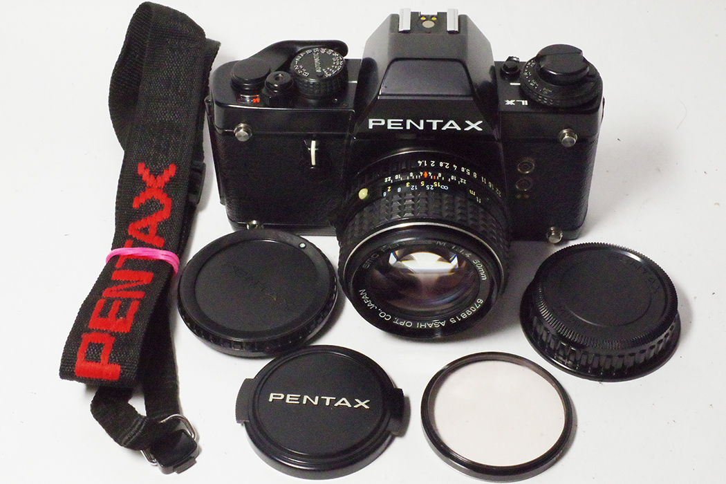 ペンタックス LX 前期型 ＆ SMC PENTAX-M 50mm F1.4 LX 標準レンズセット 美形稼働品_画像1