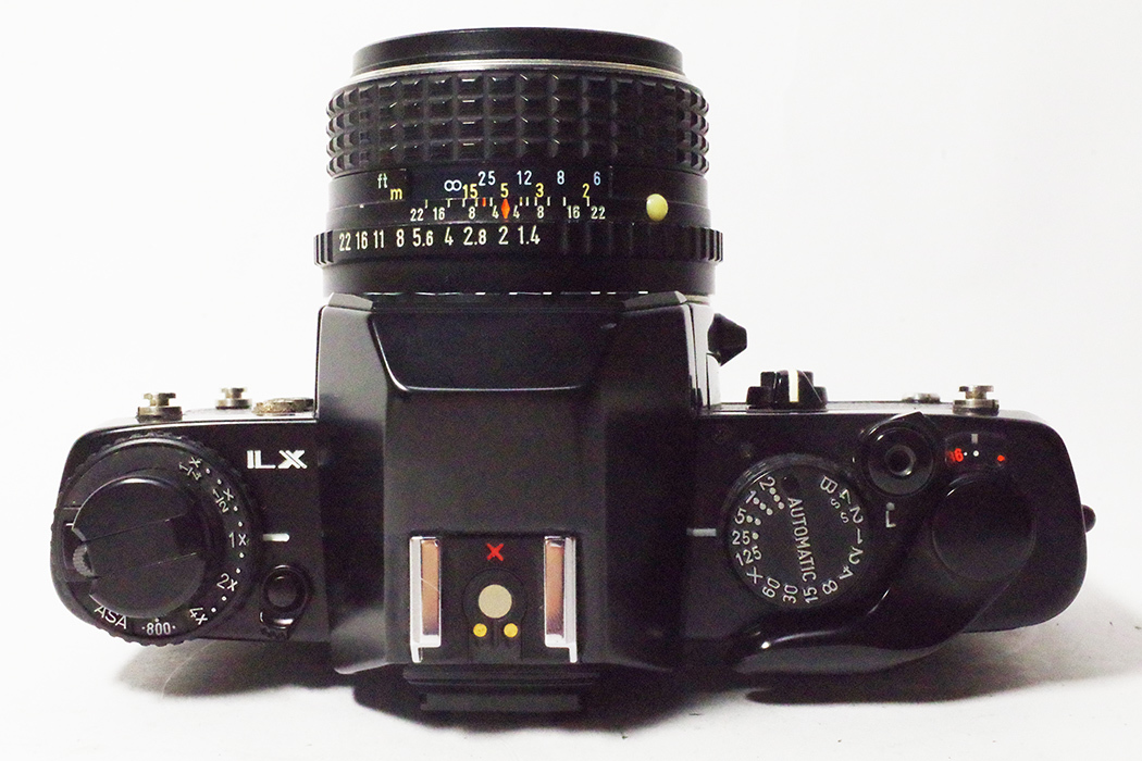 ペンタックス LX 前期型 ＆ SMC PENTAX-M 50mm F1.4 LX 標準レンズセット 美形稼働品_画像6