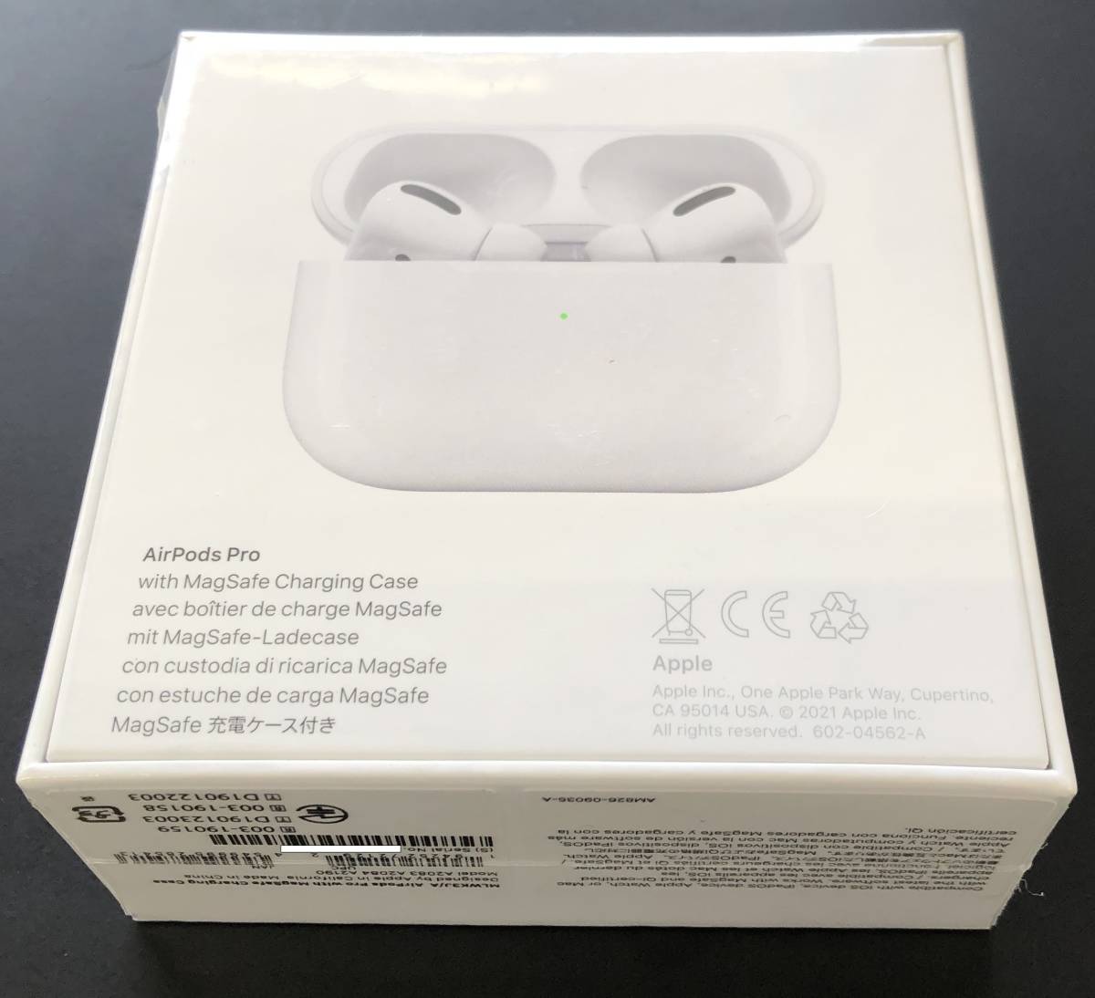 Apple純正】AirPods Pro MagSafe対応(MLWK3J/A)ワイヤレス