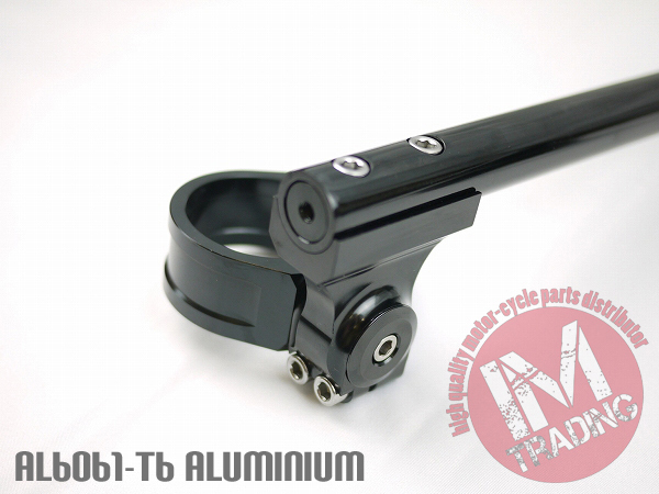 41パイ 41mm 41φ セパハン セパレートハンドル 黒 ブラック HIGH角度