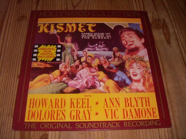 ●即決！LP：HOLLYWOOD COLLECTION 14 KISMET オリジナル・サウンドトラック サントラ;キスメット ハワード・キール;アン・ブライス；UK盤_画像1