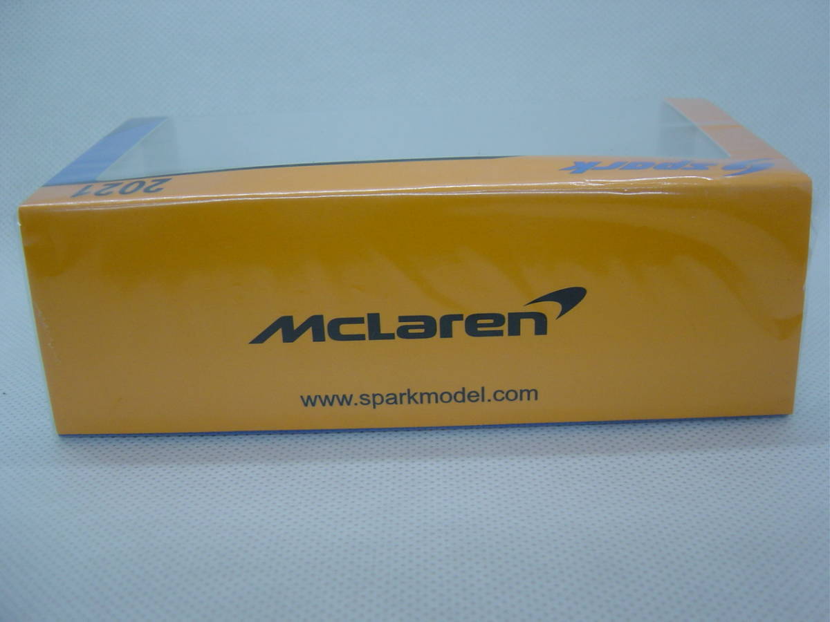 送料350円～ spark 1/43 McLaren MCL35M F1 3rd Monaco GP 2021 #4 Lando Norris Gulf ガルフ マクラーレン ランド・ノリス モナコGP_画像8