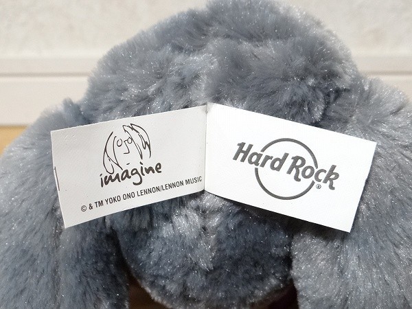 新品 Hard Rock LIMITED EDTION ハードロックカフェ imagine イマジン ベアー ジョンレノン ぬいぐるみ_画像6