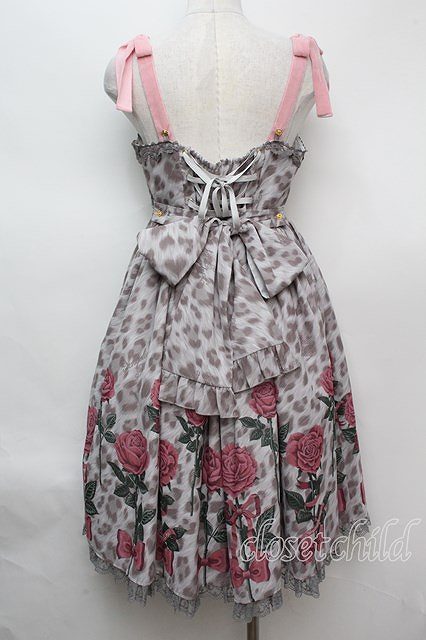 Angelic Pretty Rebecca Leopardジャンパースカート 22-04-26-038s-1