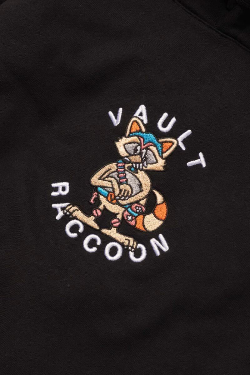 VAULT RACCOON Hoodie / BLK ブラック - muzikal.fr