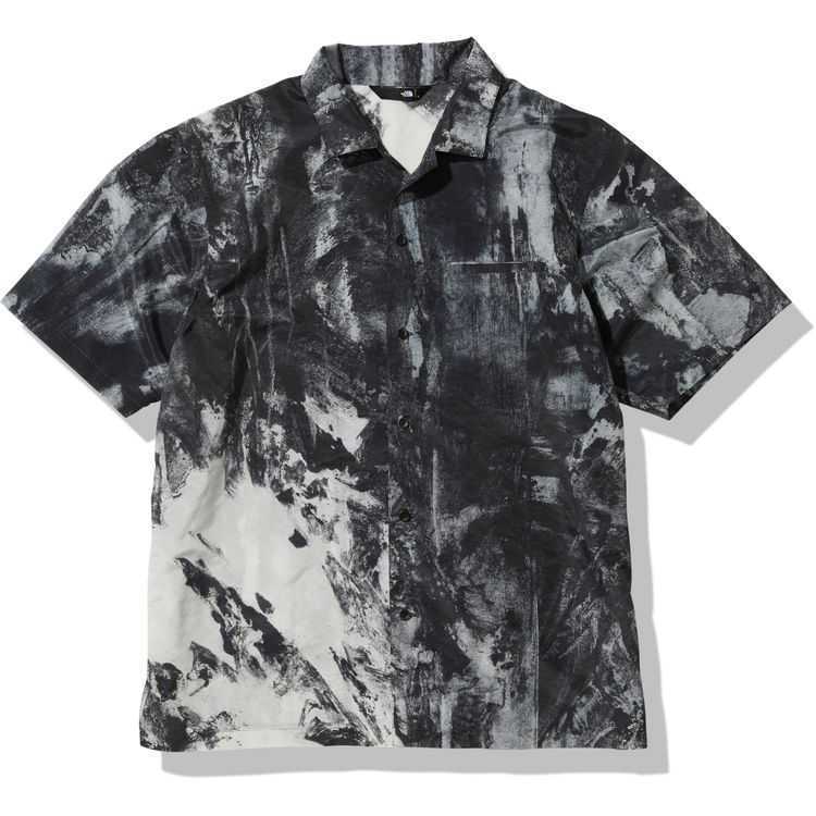 NORTH FACE 新作 ショートスリーブウォールズシャツ メンズ S/S Walls Shirt NR22204 半袖 ヨセミテハーフドーム XLサイズ 国内正規品