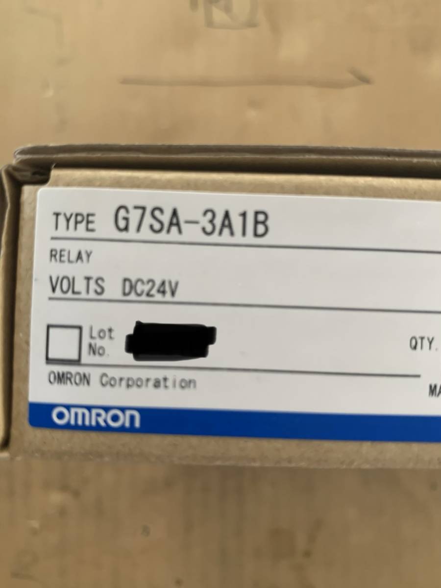 OMRON/オムロン セーフティーリレー G7SA-3A1B DC24V 20個セット 新品未使用
