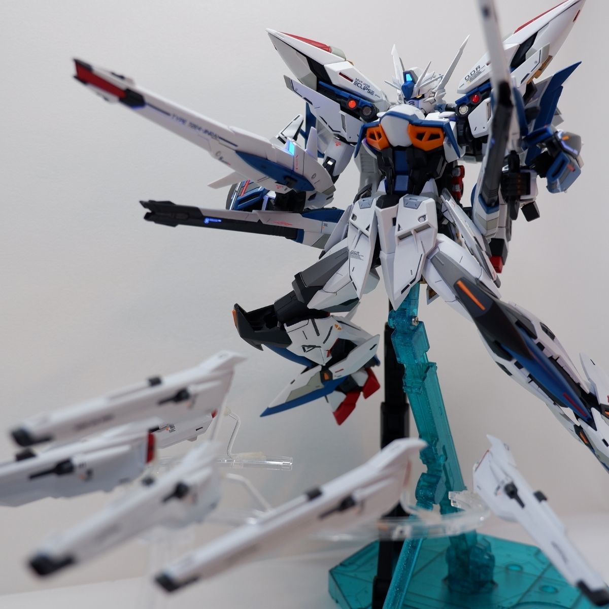 MG エクリプスガンダム オリジナルカスタム エクリプスガンダムカイ　全塗装 改造 改修 完成品_画像8