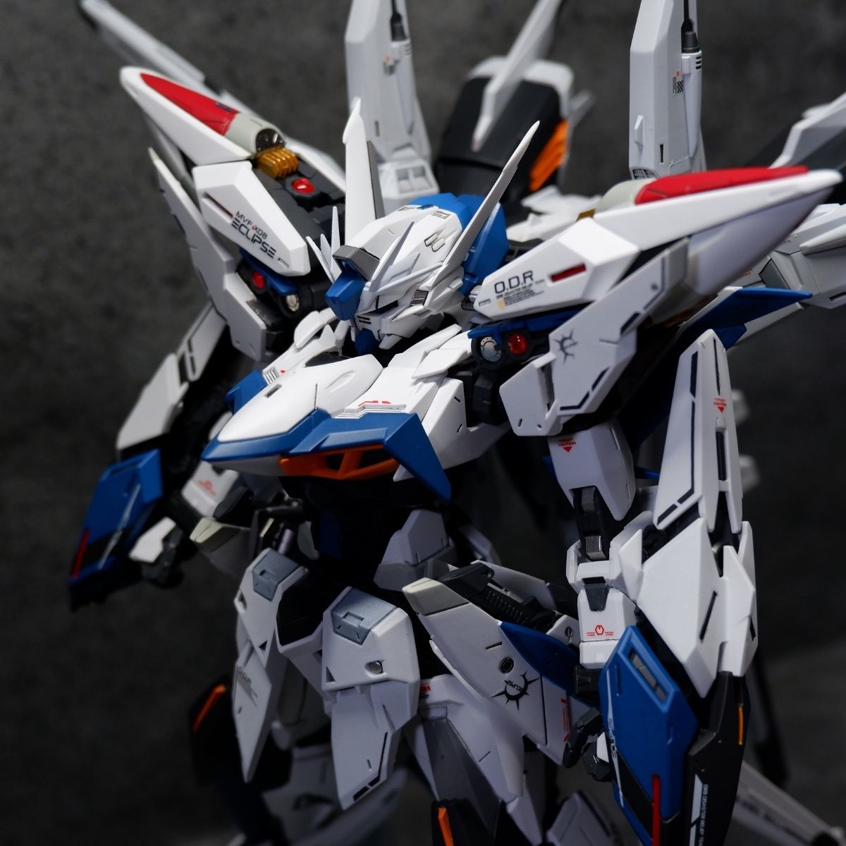 MG エクリプスガンダム オリジナルカスタム エクリプスガンダムカイ　全塗装 改造 改修 完成品_画像4