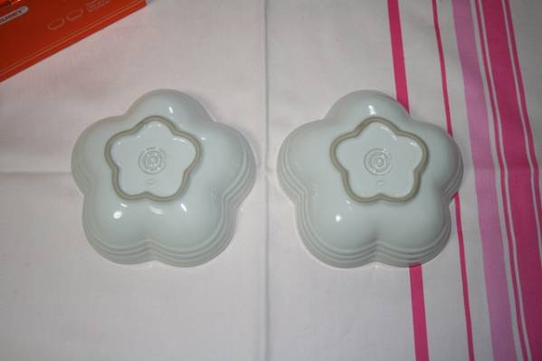 ru Crew ze* flower dish S2 pieces set * ivory 