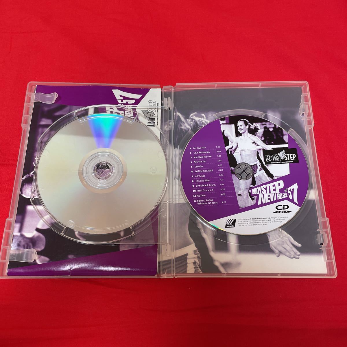 レスミルズ ボディステップ57 DVD CD 独語テキスト Les Mills Bodystep