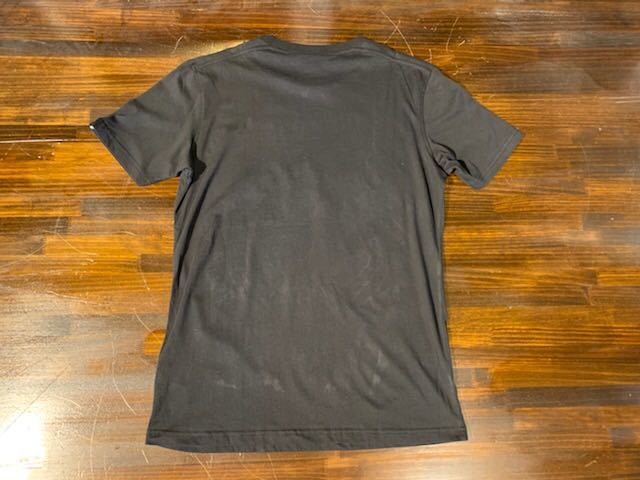 K287 メンズ Tシャツ 55DSL DIESEL ディーゼル 半袖 フロッキー プリント ブラック 黒 ロゴ ストリート / M 全国一律送料370円_画像7
