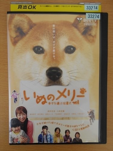 DVD レンタル版 いぬのメリー 幸せを運ぶ伝書犬 酒井若菜 小林星蘭_画像1
