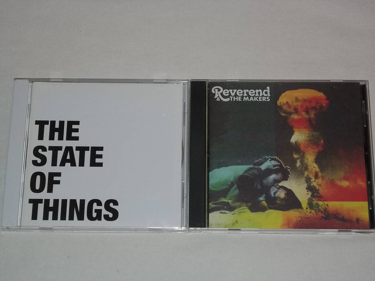 レヴァランド・アンド・ザ・メイカーズ/CDアルバム2枚セット/THE STATE OF THINGS A FRENCH KISS IN THE CHAOS REVEREND&THE MAKERS AND_画像1