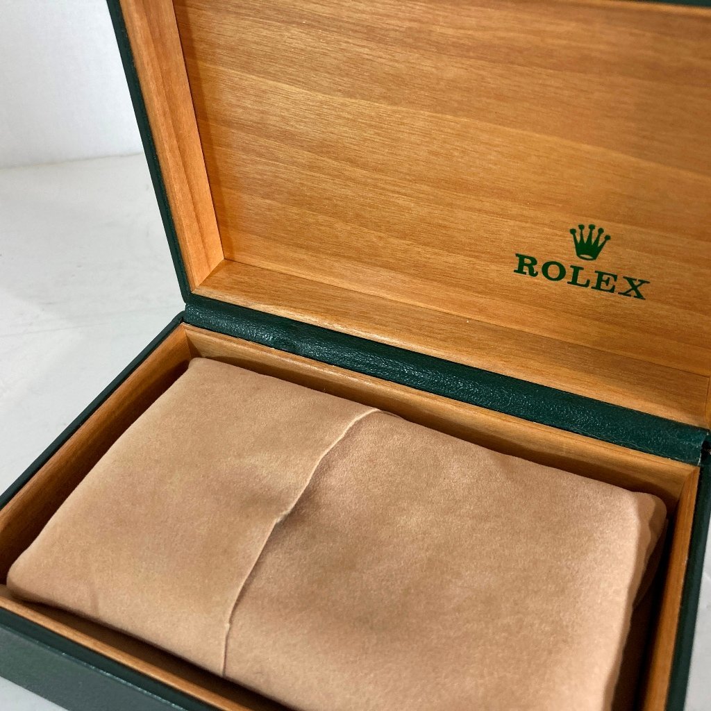 ROLEX ロレックス ケース 箱のみ BOX ボックス 木箱 68.00.08 腕時計 空箱 現状品 時計店デッドストック [nmx-609]
