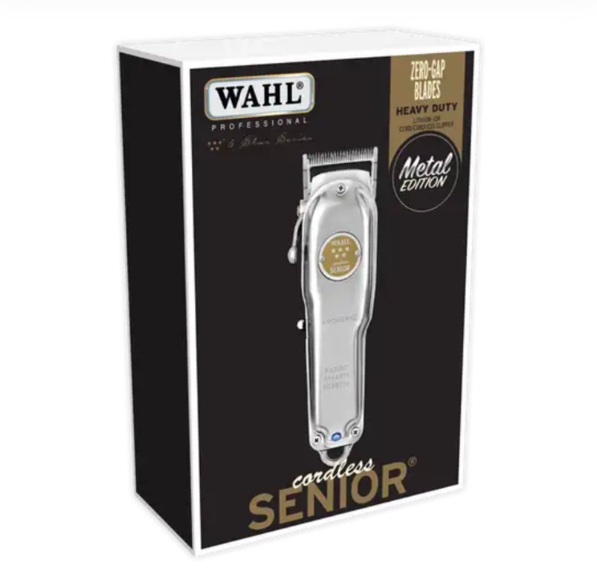 日本未発売！Wahl 5STAR SENIOR Limited Metal・ウォール コードレスバリカン シニア 理容 美容