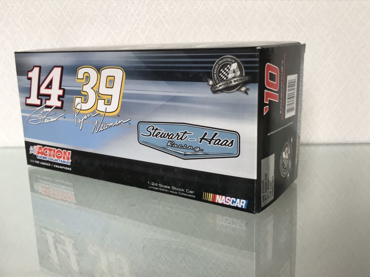 送料無料　1/24 バーガーキング インパラ ストックカー ナスカー ミニカー ACTION STOCK CAR BURGER KING NASCAR Stewant Haas IMPALA