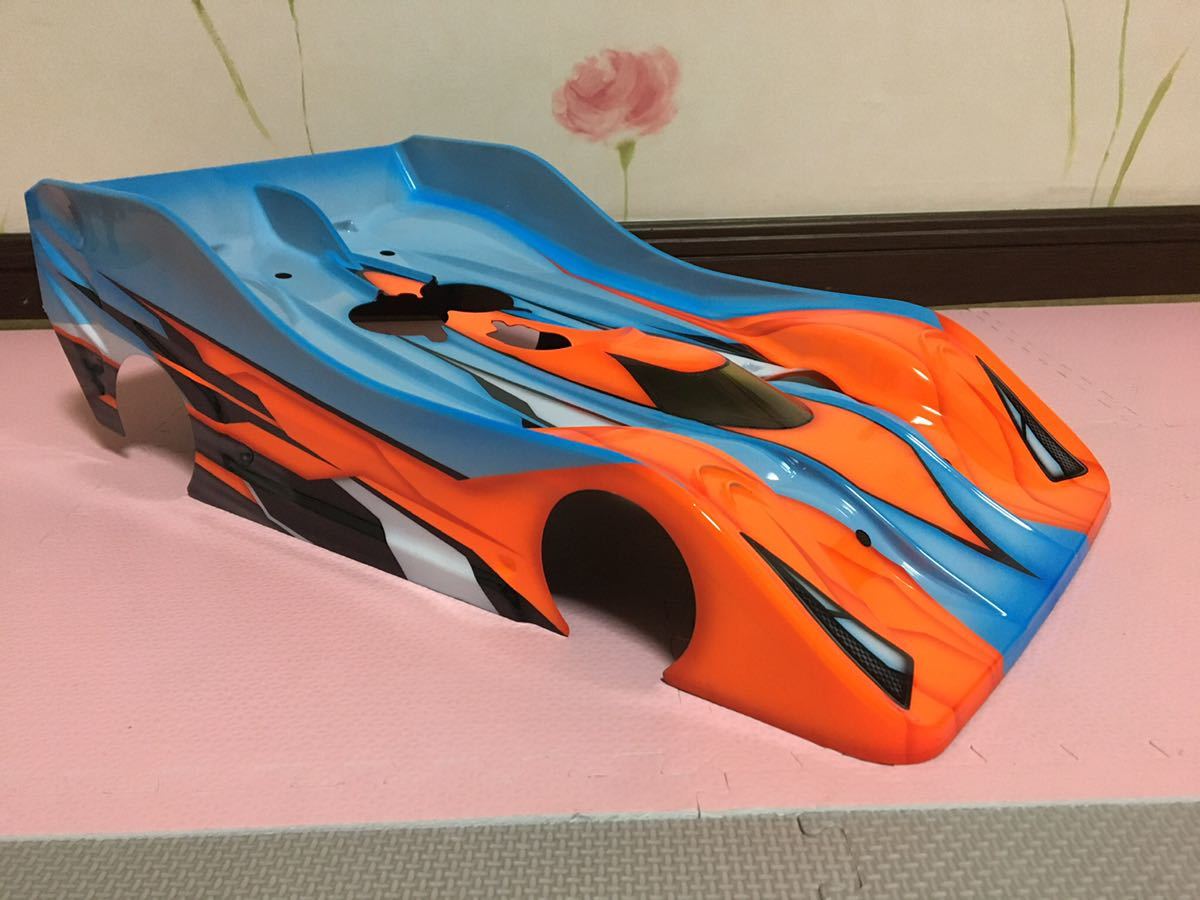 送料無料 1/8 エンジンカー 塗装済 未走行 ラジコン ボディ レーシング