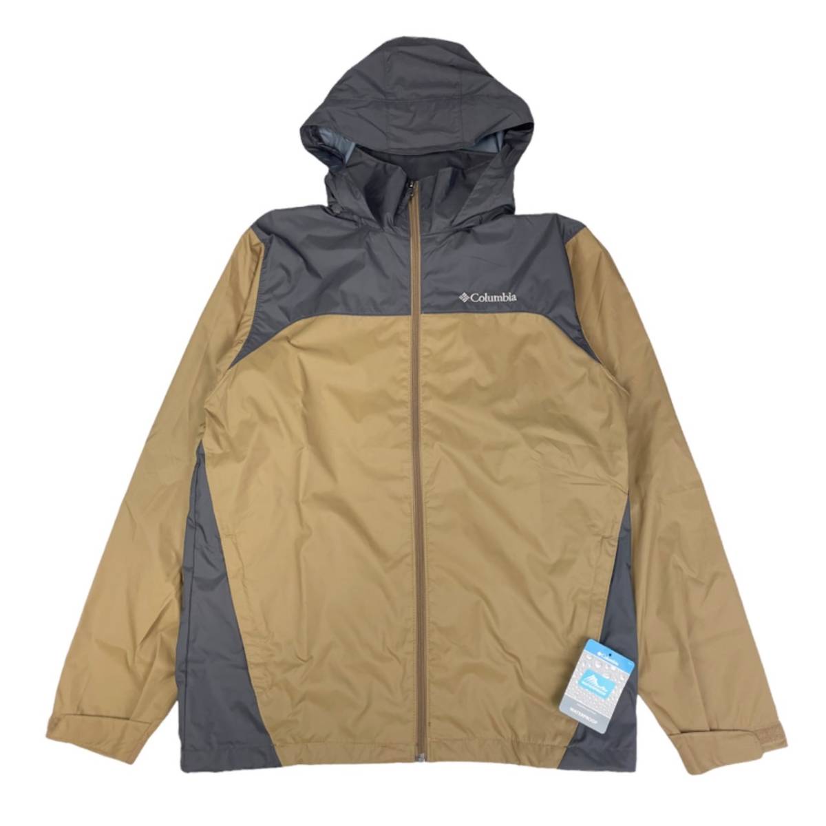 コロンビア アウター ジャケット マウンテンパーカー 1442361258 撥水 ブラウン 2XLサイズ COLUMBIA GLENNAKER LAKE REAIN JACKET 新品