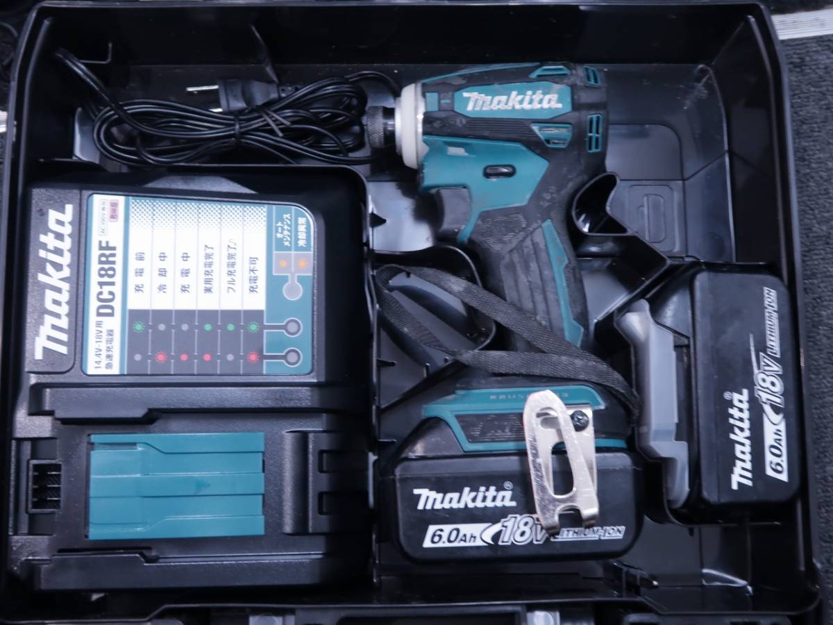 makita マキタ 充電式 インパクトドライバ TD172DRGX ブルー 青 18V