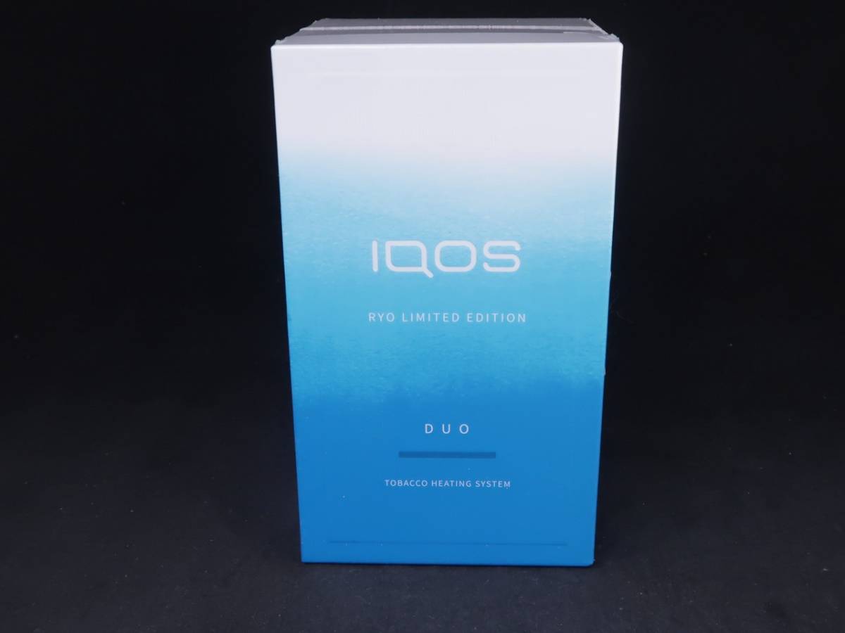 未開封 iQOS DUO RYO LIMITED EDITION 涼モデル アクアブルー