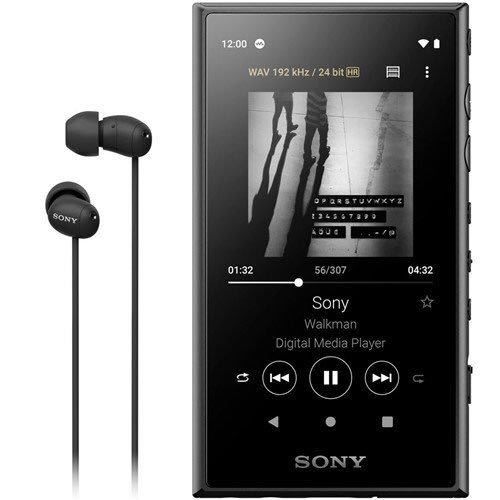 ソニーSONY デジタルウォークマン NW-A105 B ブラックWALKMAN | www