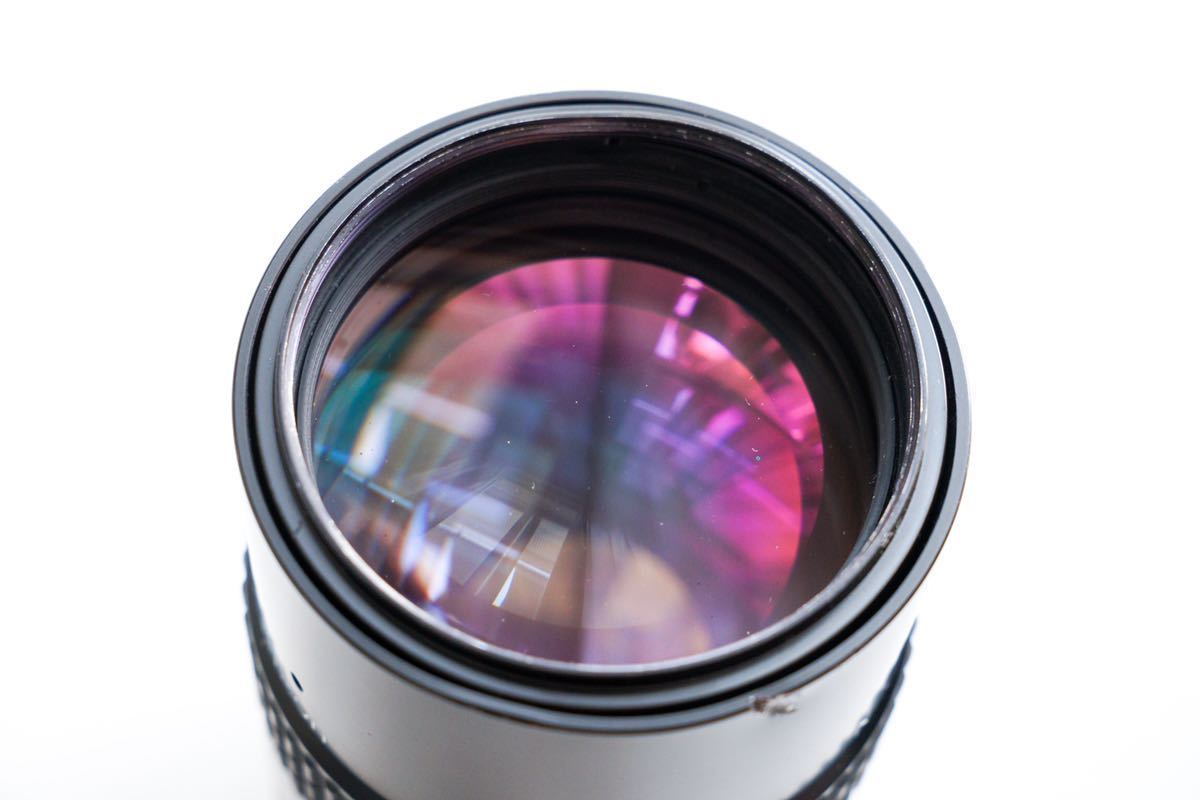 【実用品】Ai NIKKOR 135mm F2.8 単焦点中望遠レンズ MFオールドレンズ _画像6