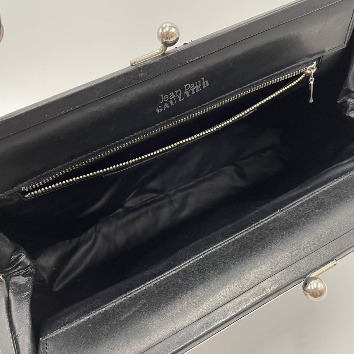 ○超希少 稀品○ Jean Paul Gaultier○ハンド バッグ○がま口○メタル