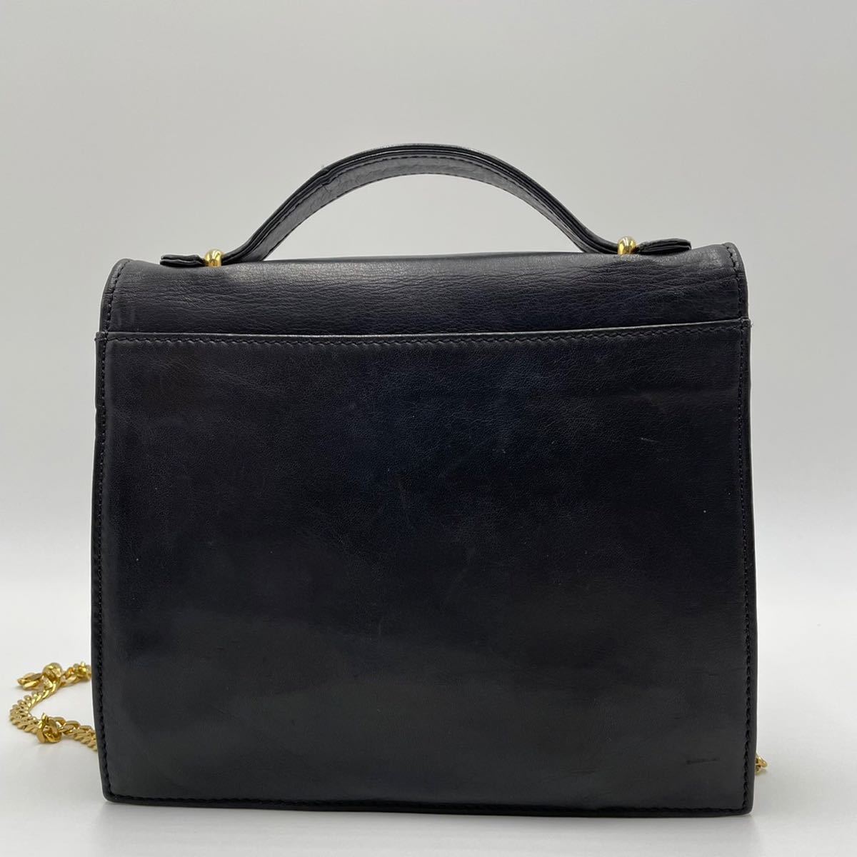 ○絶版 超希少○CELINE○チェーン ガンチーニ○ショルダー バッグ
