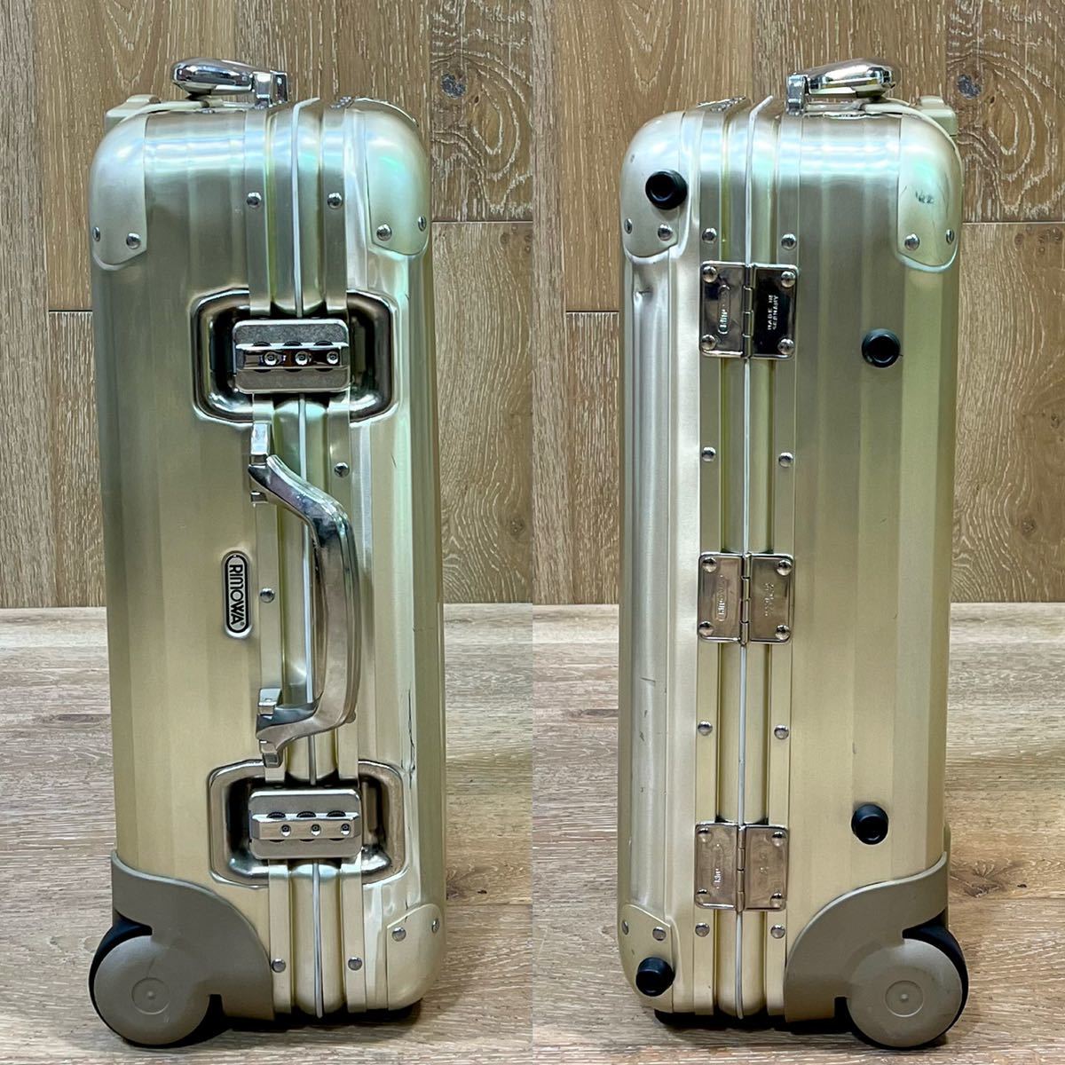 ◇RIMOWA TOPAS GOLD リモワ トパーズ ゴールド 35L 2輪 ◇RIMOWA TOPAS GOLD リモワ トパーズ ゴールド 35L 2輪