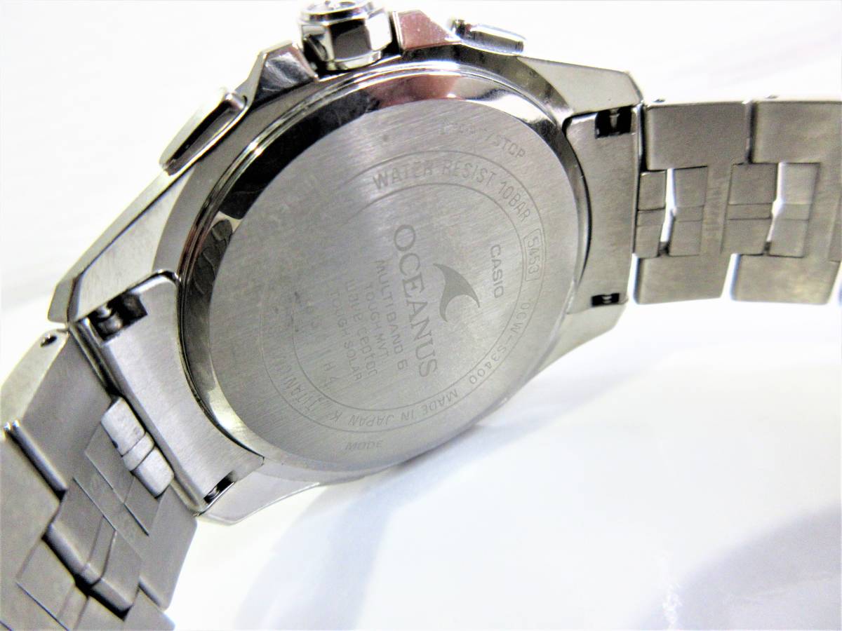 超歓迎された Casio Oceanus ocw-s3400D-2AJF ecousarecycling.com