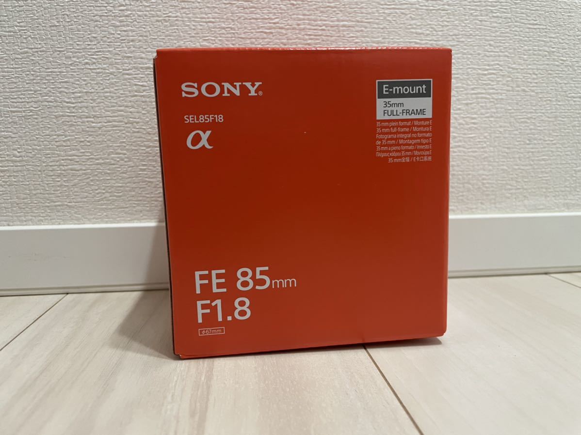新品未使用 SONY FE 85mm F1.8 SEL85F18 単焦点レンズ www.mecadraft.com