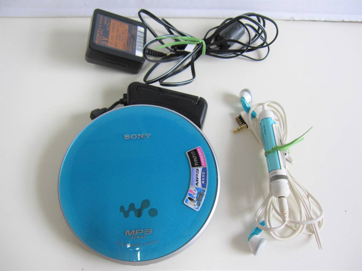 SONY WALKMAN D-NE730 ソニー CDプレーヤー CDウォークマン MP3 USED