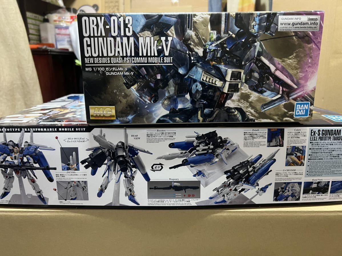 MG ガンダムMk-V+MG Ex-Sガンダムver.1.5 セット pci.org.py