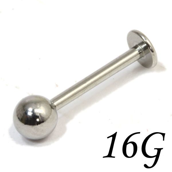  body pierce la Brett stainless steel 16 gauge (1.2x10x3mm)